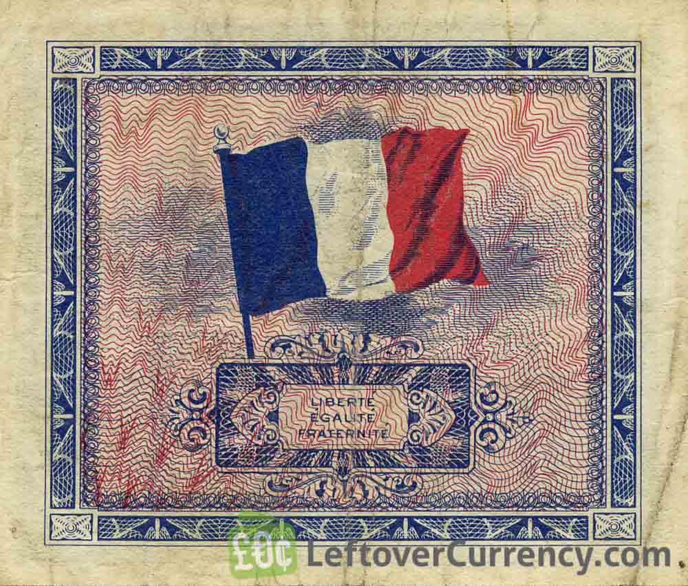5 French Francs banknote (Allied Military Currency 1944)