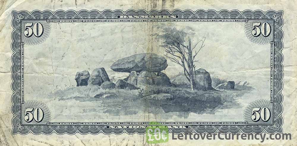 50 Danish Kroner banknote (Ole Romer)