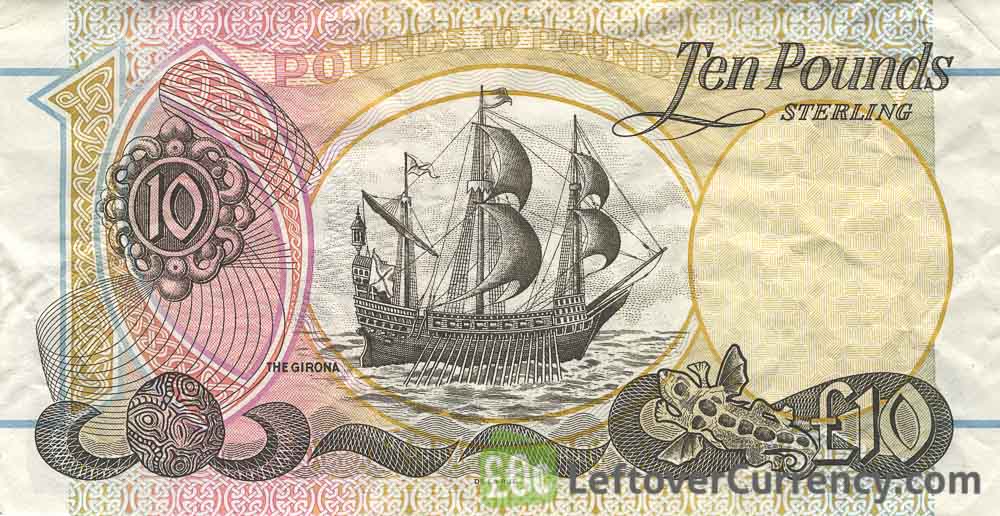 First Trust Bank 10 Pounds banknote (Young man)