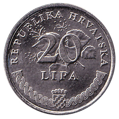 20 Lipa coin Croatia