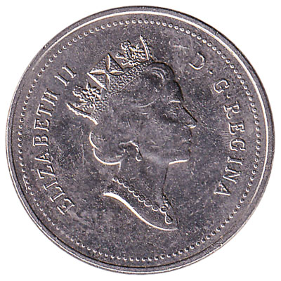 5 Cents coin Canada (nickel)