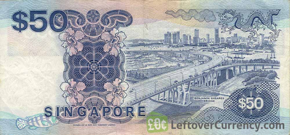50 Singapore Dollars banknote (Ships series)