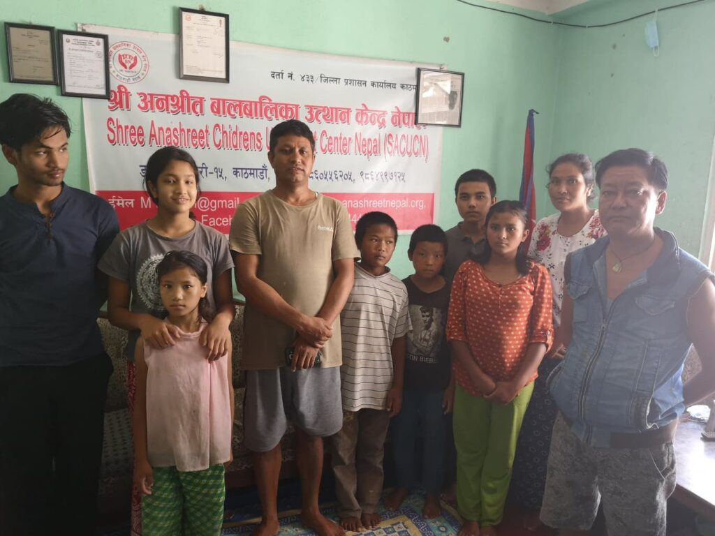 Nepal Orphanage - Covid Food Relief Oct 2020 TERA