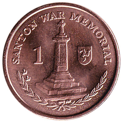 1 Penny coin Isle of Man