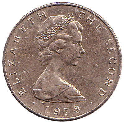 1 Pound coin Isle of Man (old style)