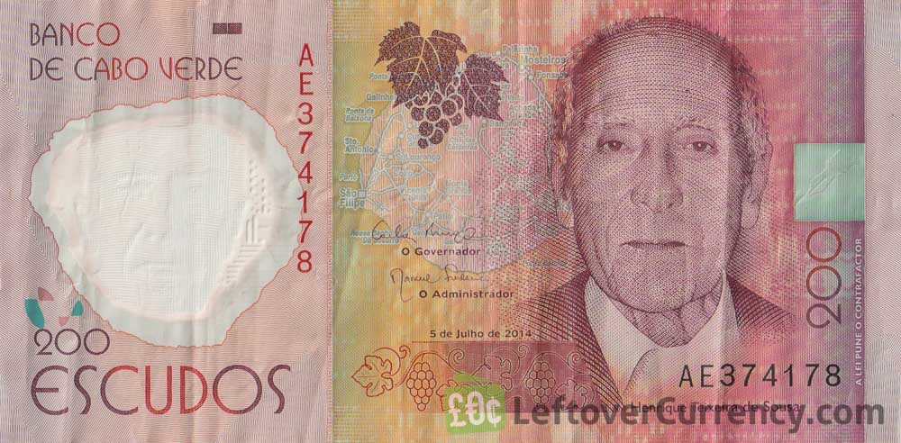 200 Cape Verde Escudo polymer banknote (Henrique Teixeira de Sousa)